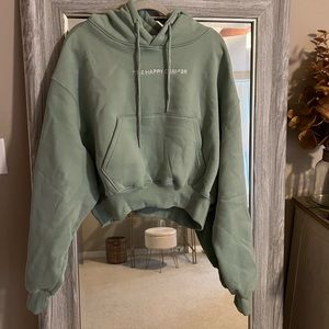 Happy Camp3r Cloud Cropped Hoodie